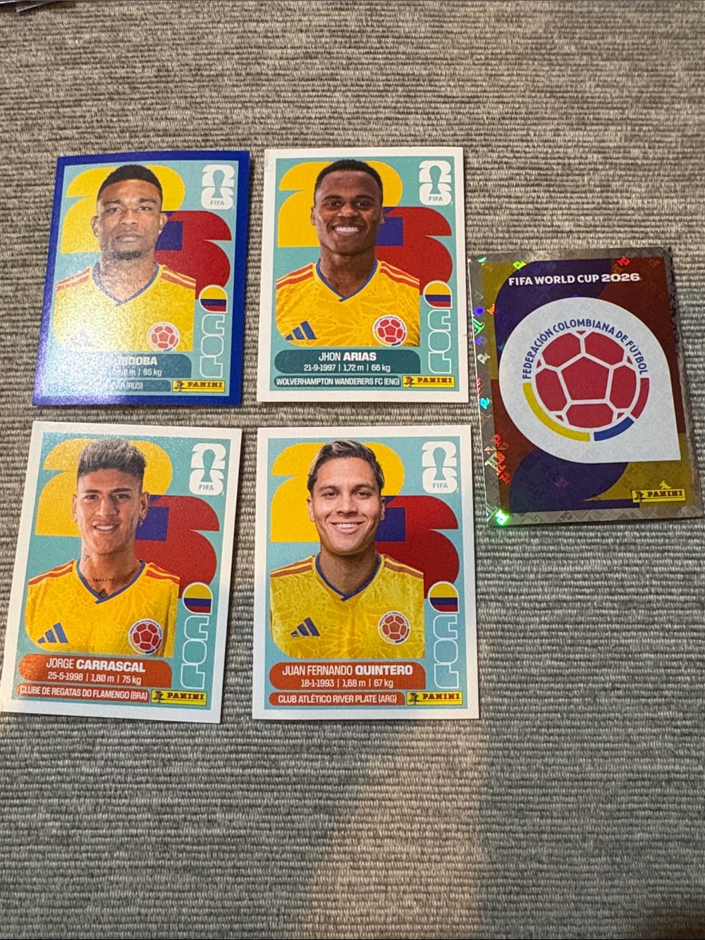 Panini FIFA World Cup 2026 - Colombia Player Sticker